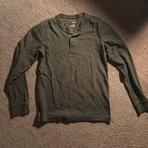 Sonoma Olive Green Henley